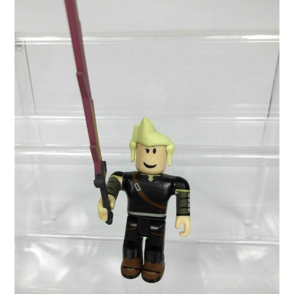 Roblox Swordburst Blonde Hair Figure with Sword 3 Inch Toy Jazwares No Code - Picture 1 of 3